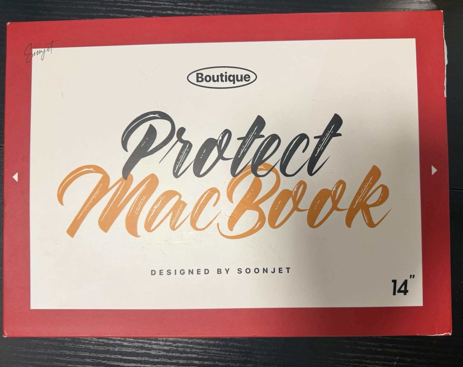 Soonjet Boutique Protect MacBook Hard shell Case 14