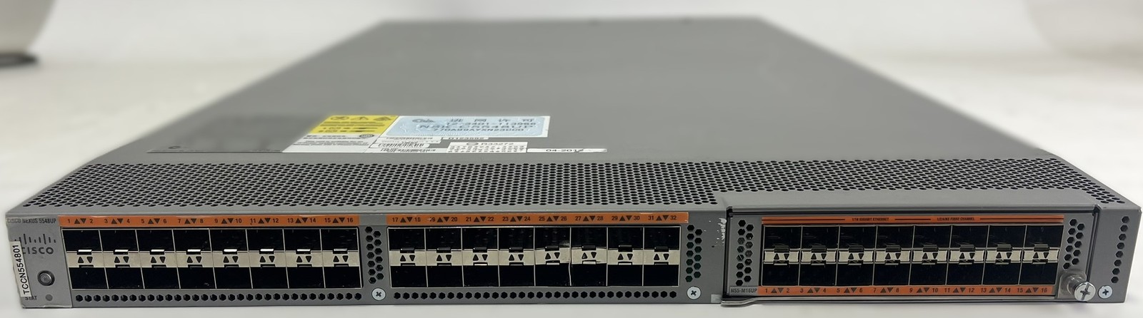 Cisco Nexus N5K-C5548UP V01-Port Switch w/N55-M16UP (CDI)