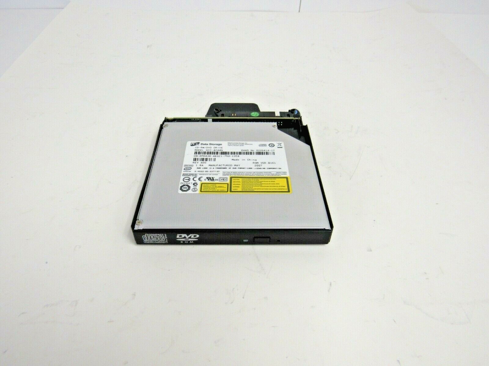Dell PD438 CD-RW/DVD-ROM Drive w/ TC509 Caddy & IDE Adapter GCC-4244N   1-4