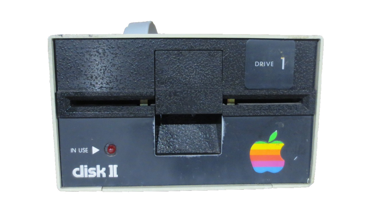 Vintage Apple A2M0003 Disk II 5.25” Floppy Drive Untested