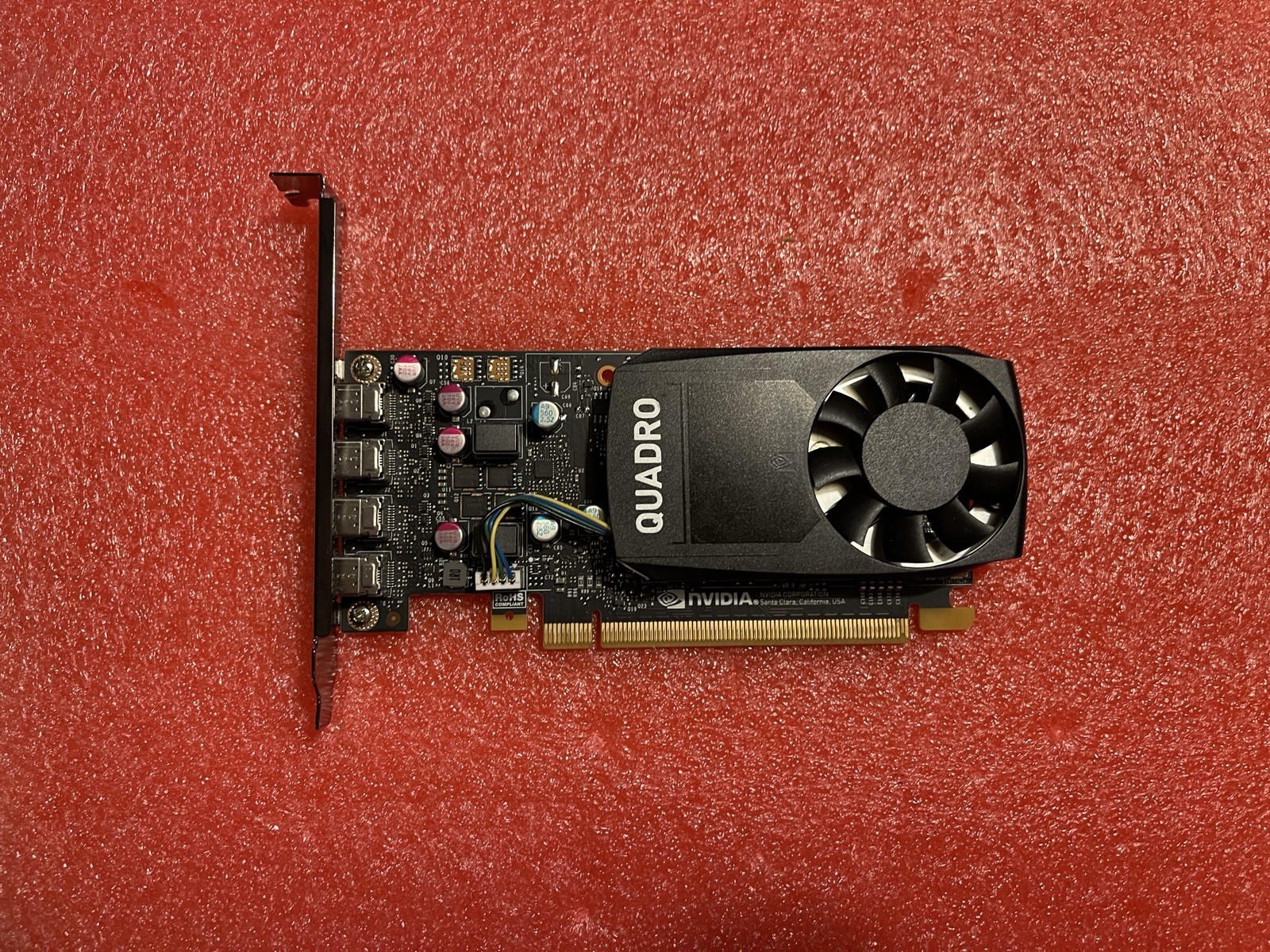 Nvidia Quadro P620 2GB GDDR5 4x Mini-DisplayPort PCIe Video Graphics Card