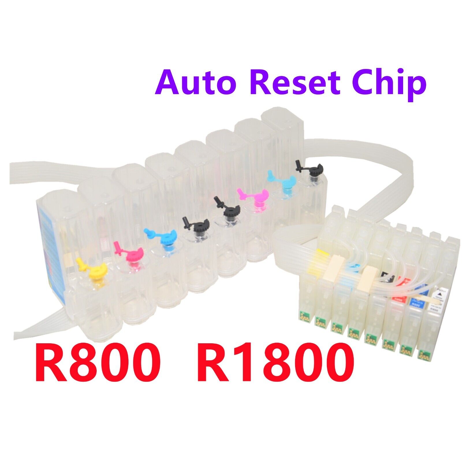Refillable Empty Cis ciss ink system for Stylus R800 R1800 T054 54 cartridge
