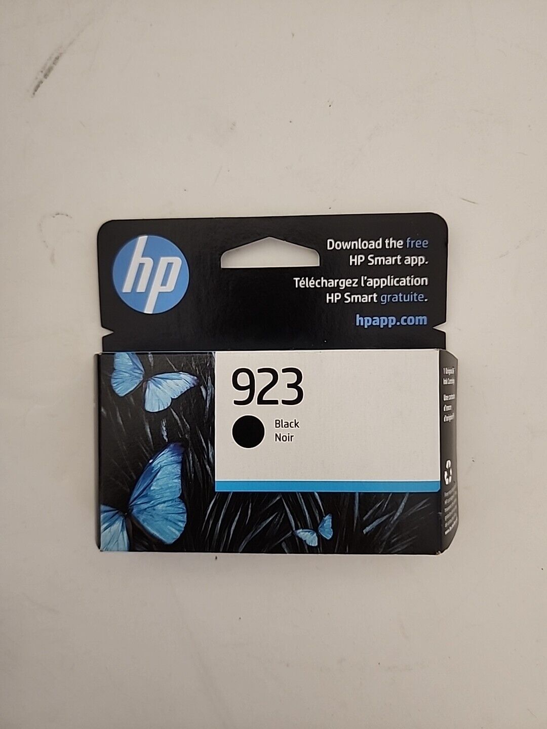 HP 923 BLACK ORIGINAL INK CARTRIDGE, 4K0T3LN 07/2025