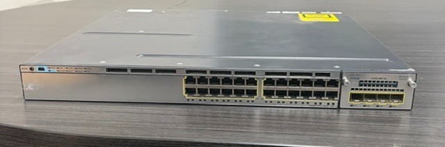 Cisco TNY-WS3750X-3560X 24-Port Network Switch - USED