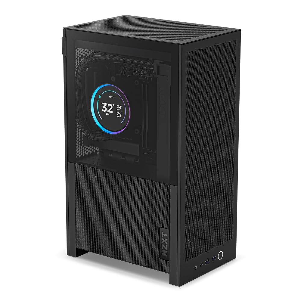 Mini ITX Gaming Case Compact Airflow Computer Tower