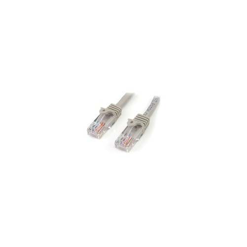 Startech 45PATCH25GR 25FT GREY CAT5E CABLE SNAGLESS ETHERNET CABLE GIGABIT LAN R