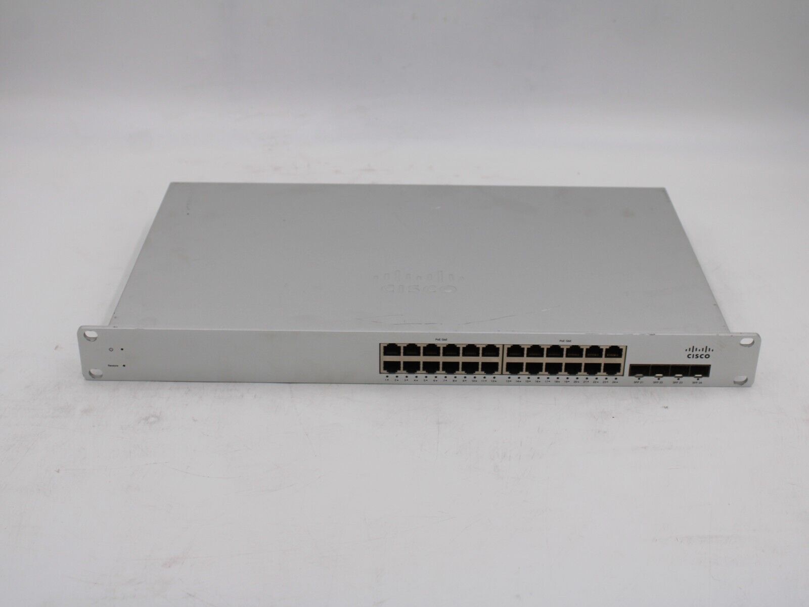 Cisco Meraki MS220-24P-HW Unclaimed Cloud Managed Ethernet Network Switch