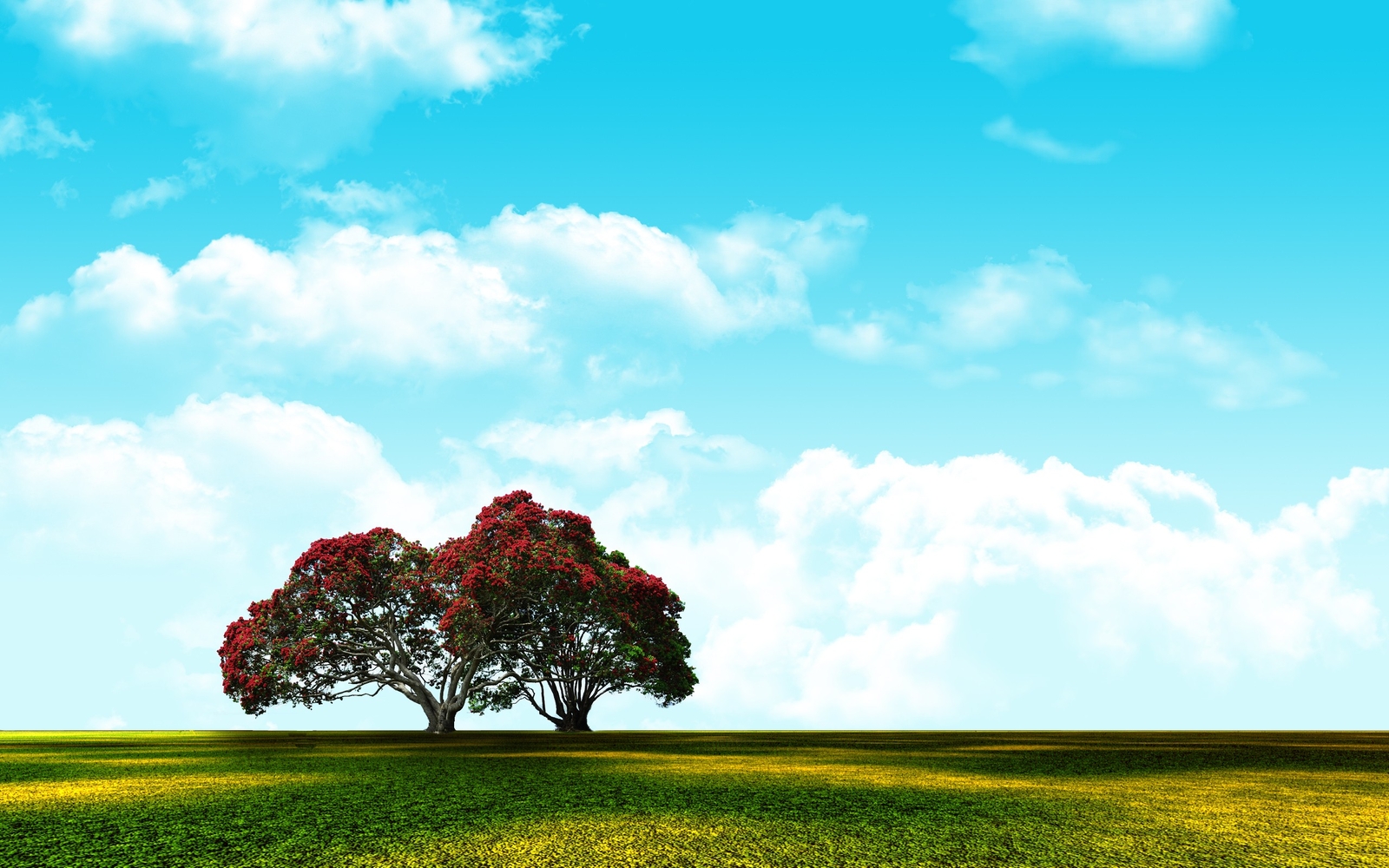 Landscape sky Custom Gaming Mat Desk