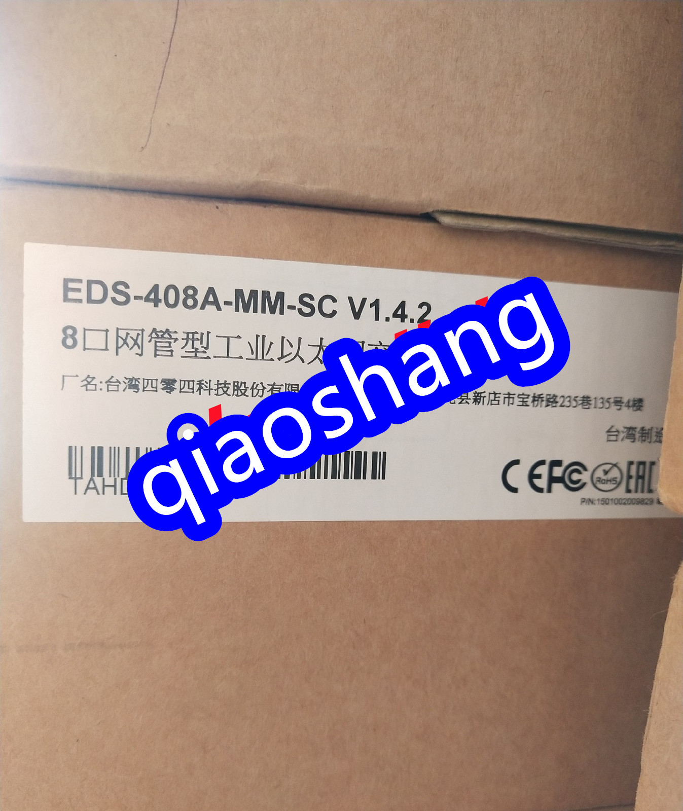 1PCS New MOXA EDS-408A-MM-SC V1.4.2 Multimode Industrial Photoelectric Converter
