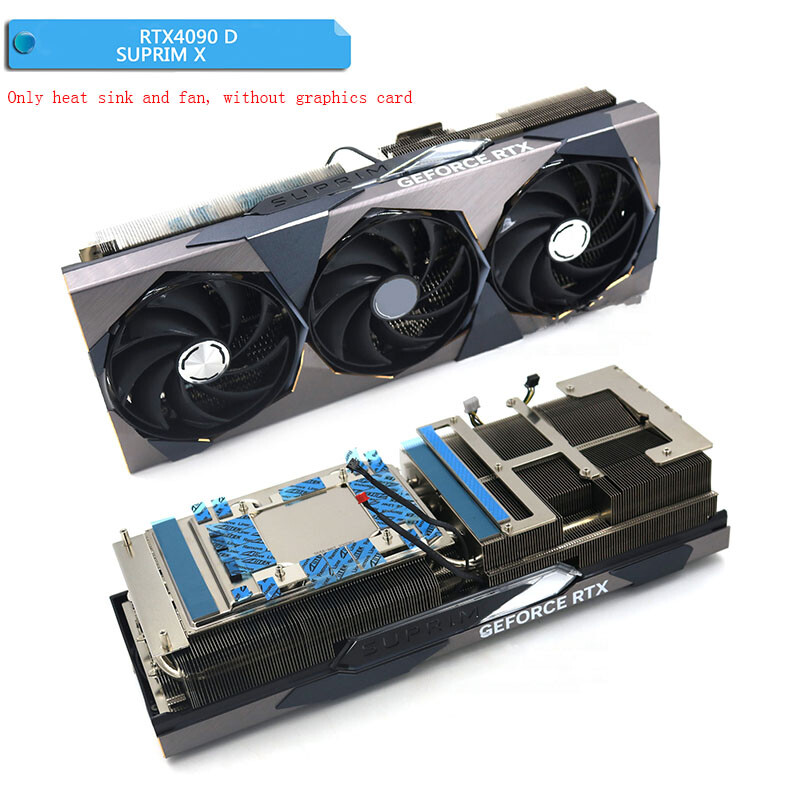 New For MSI RTX4080 4090 4090D SUPRIM X Graphics Card Cooler w/ Fan