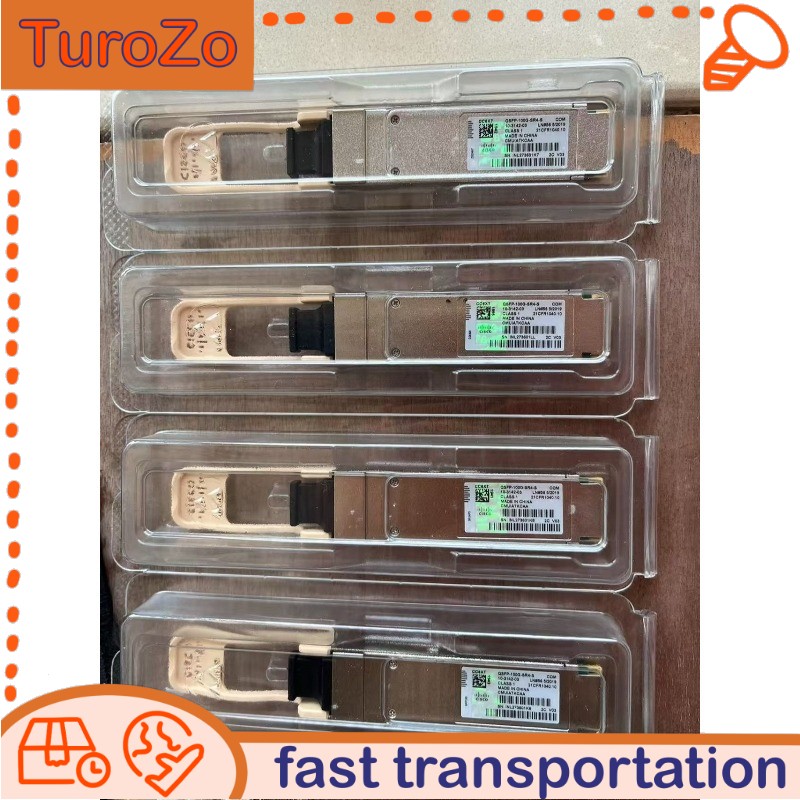 QSFP-100G-SR4-S Cisco 100GBASE SR4 QSFP Transceiver with hologram