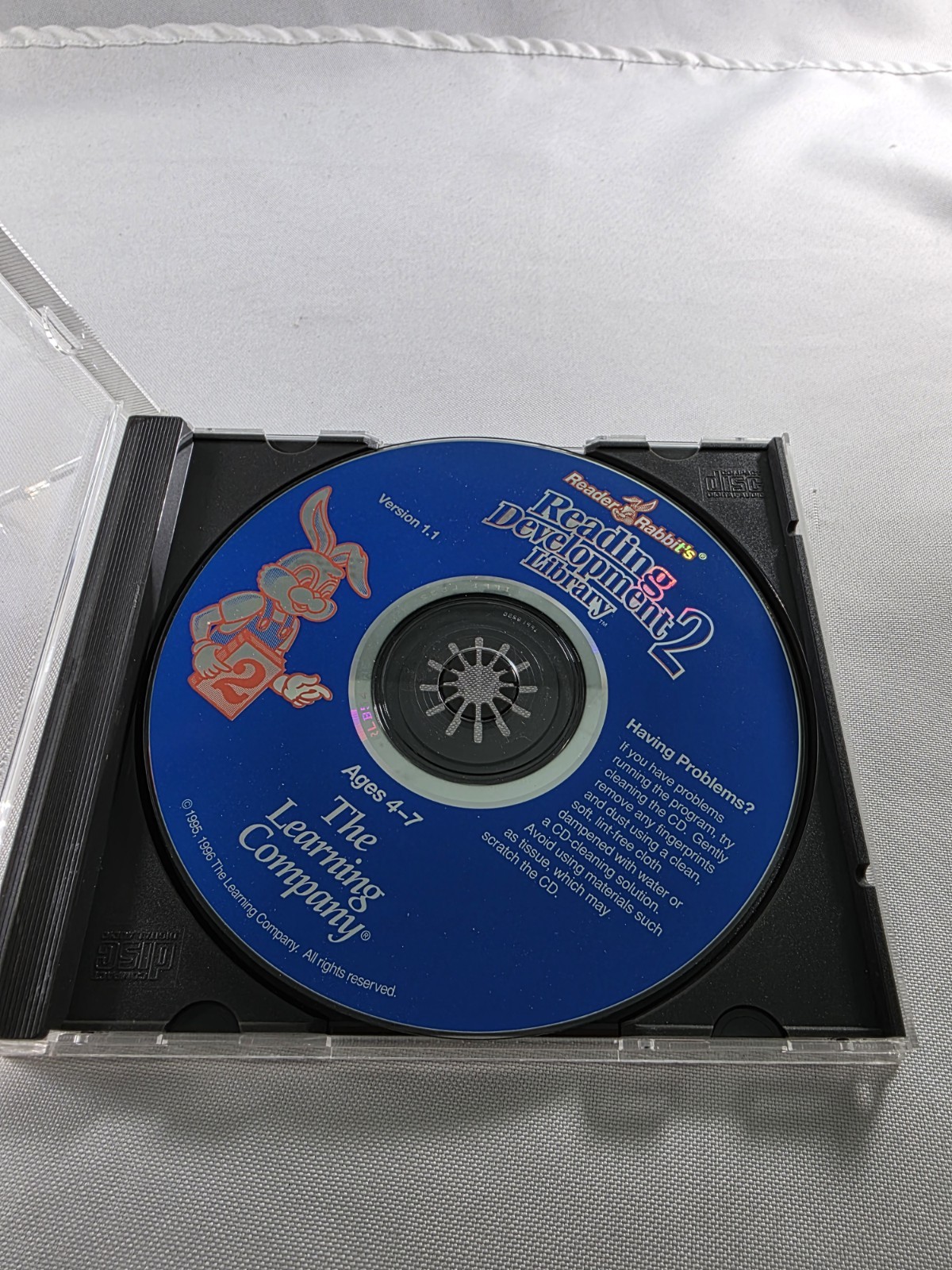 Reader Rabbit Reading Development Library 2 PC MAC CD interactive story books