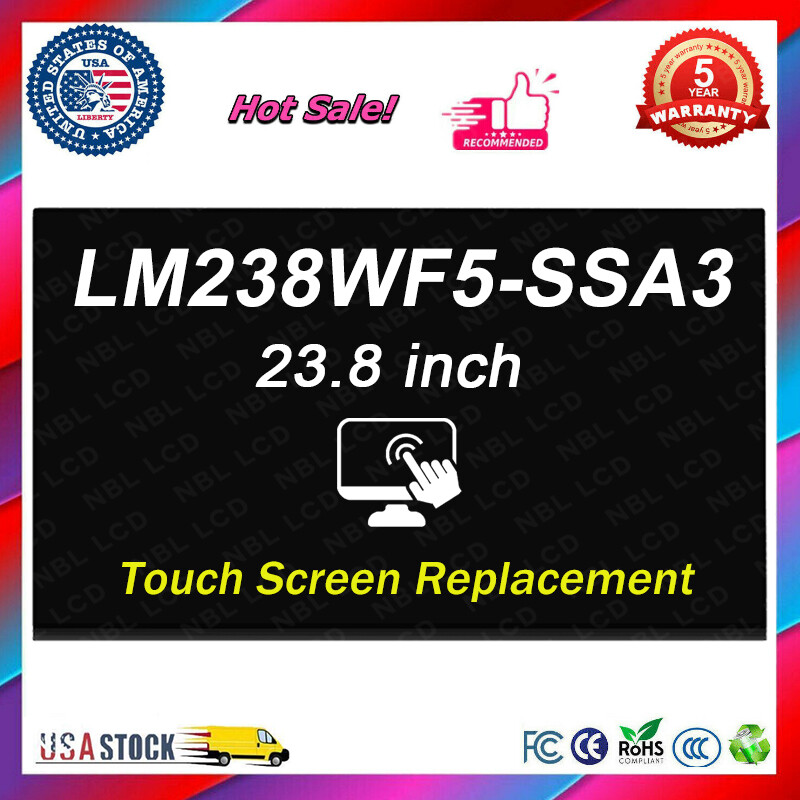 LM238WF5-SSA3 23.8 inch LG 1920x1080 LCD Screen Touch Panel A+ LM238WF5 (SS)(A3)