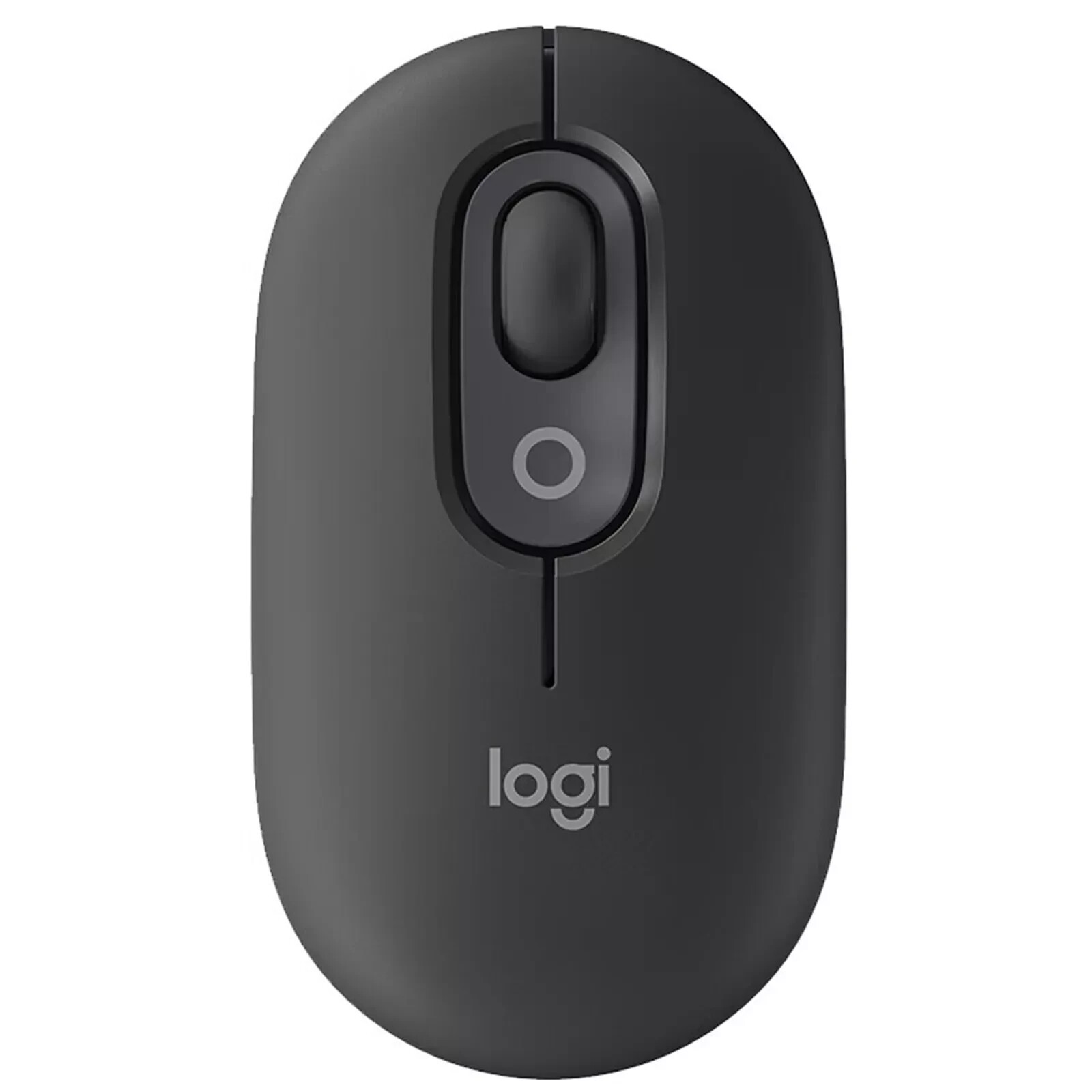 Logitech POP Mouse,Bluetooth Mouse with Customizable Emojis, Graphite