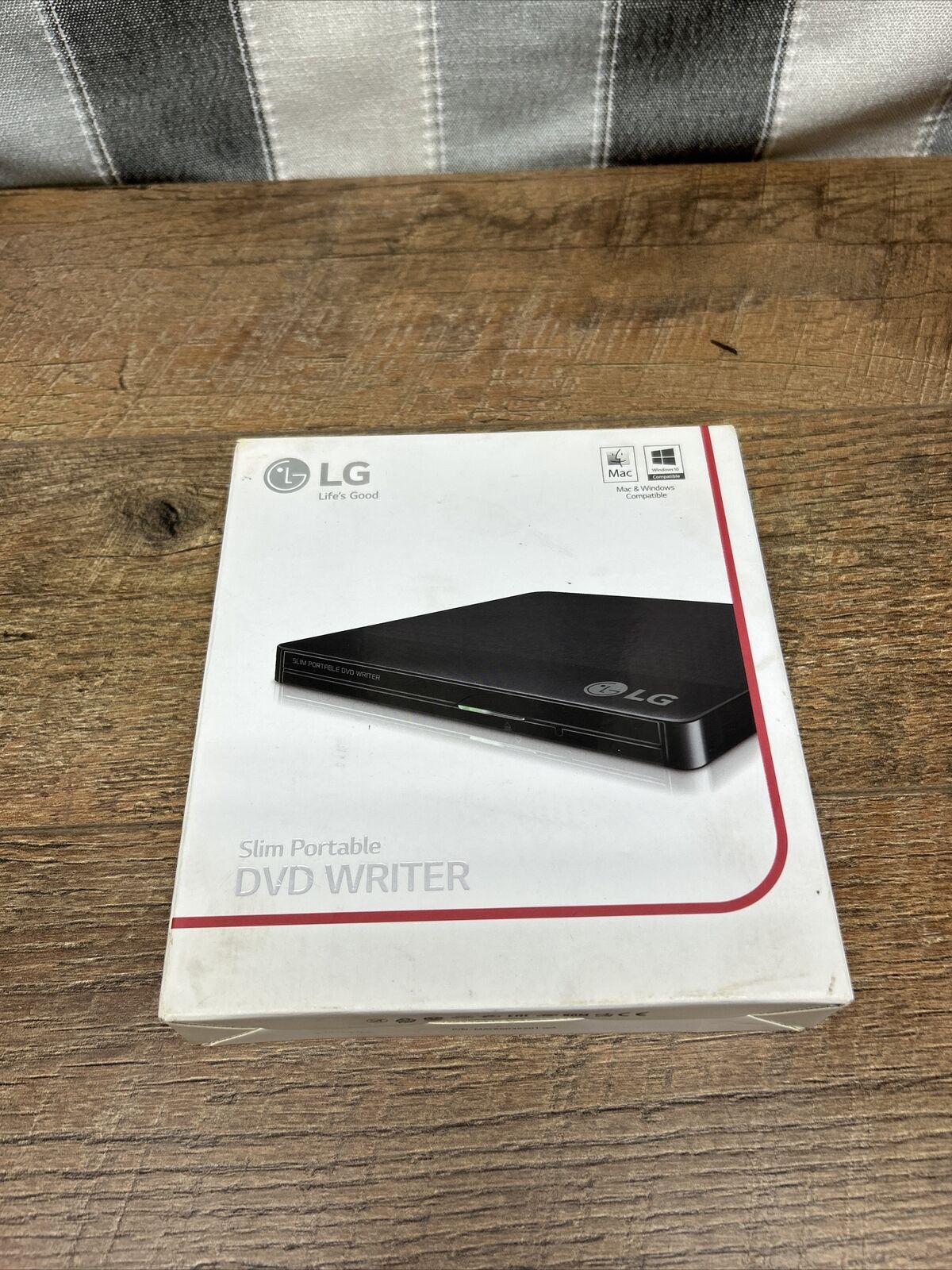 LG Slim Portable DVD Writer (Black) GP50NB40 Mac And Windows Compatible 