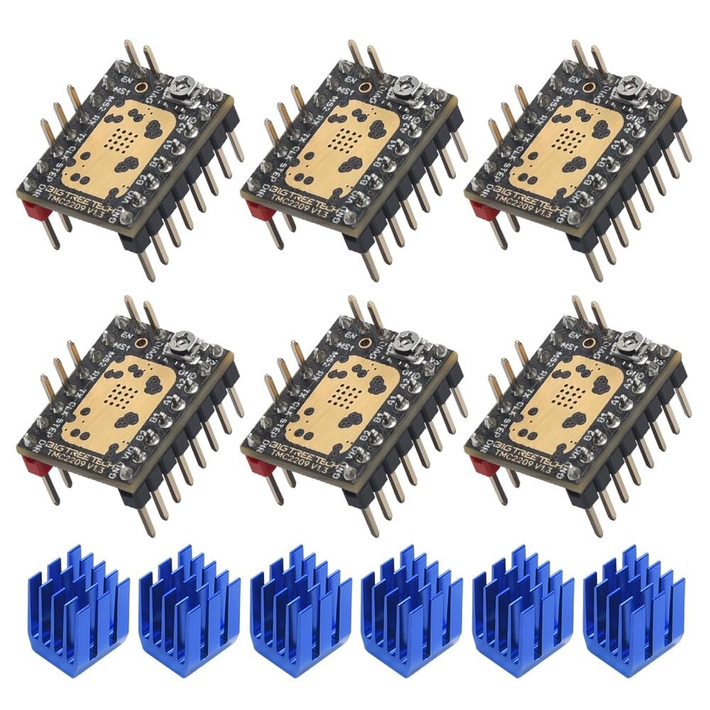 BIGTREETECH TMC2209 V1.3 Stepper Motor Driver 2.8A Ultra Silent 6 PCS