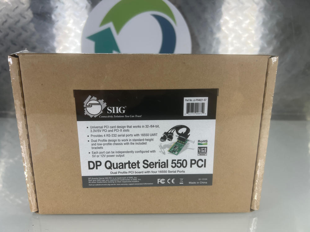SIIG INC. JJ-P04621-S7 DP Quartet Serial 550 PCI