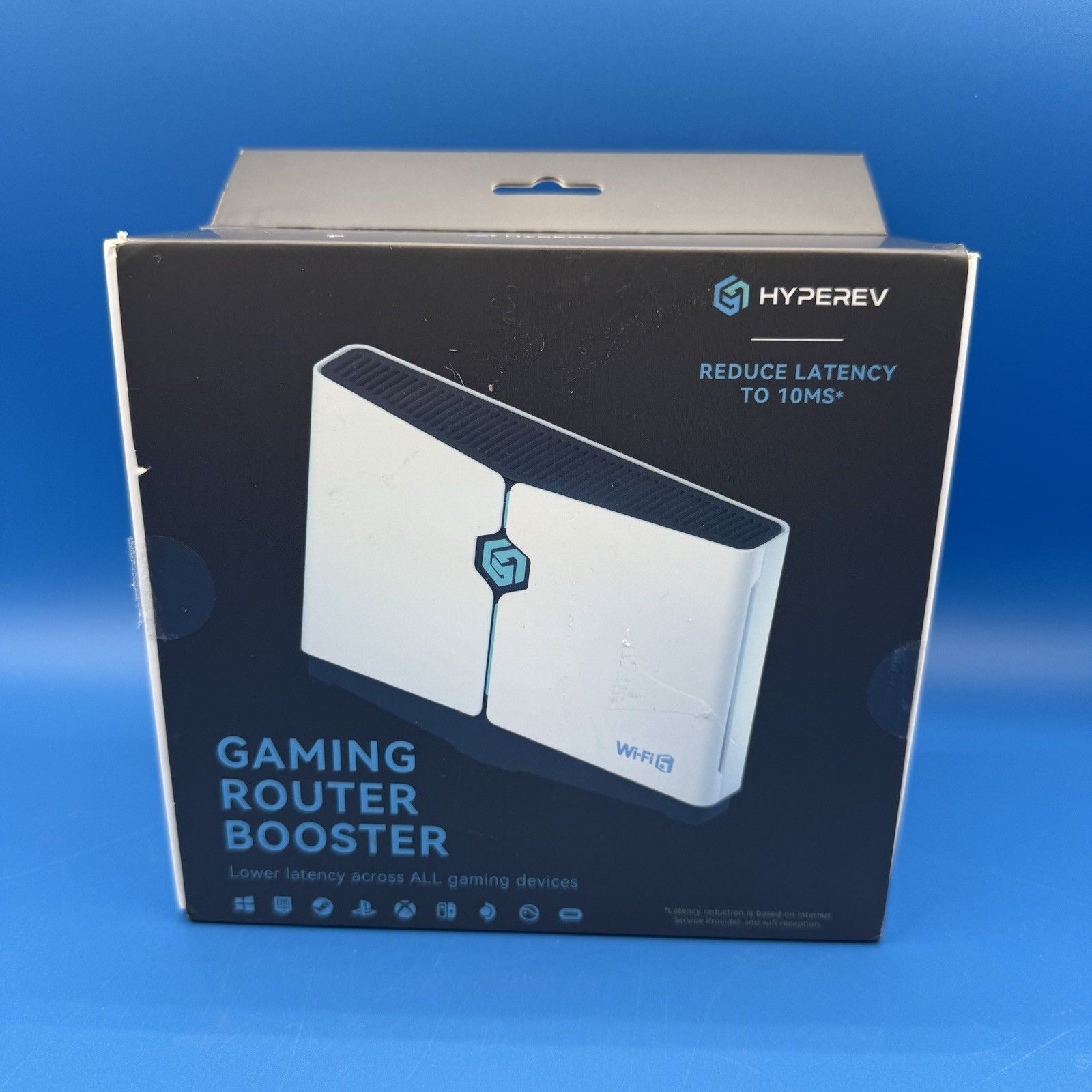 HYPEREV Gaming Router WiFi 6 Booster NIT-GU-07-HR PC PS5 Xbox Open Box