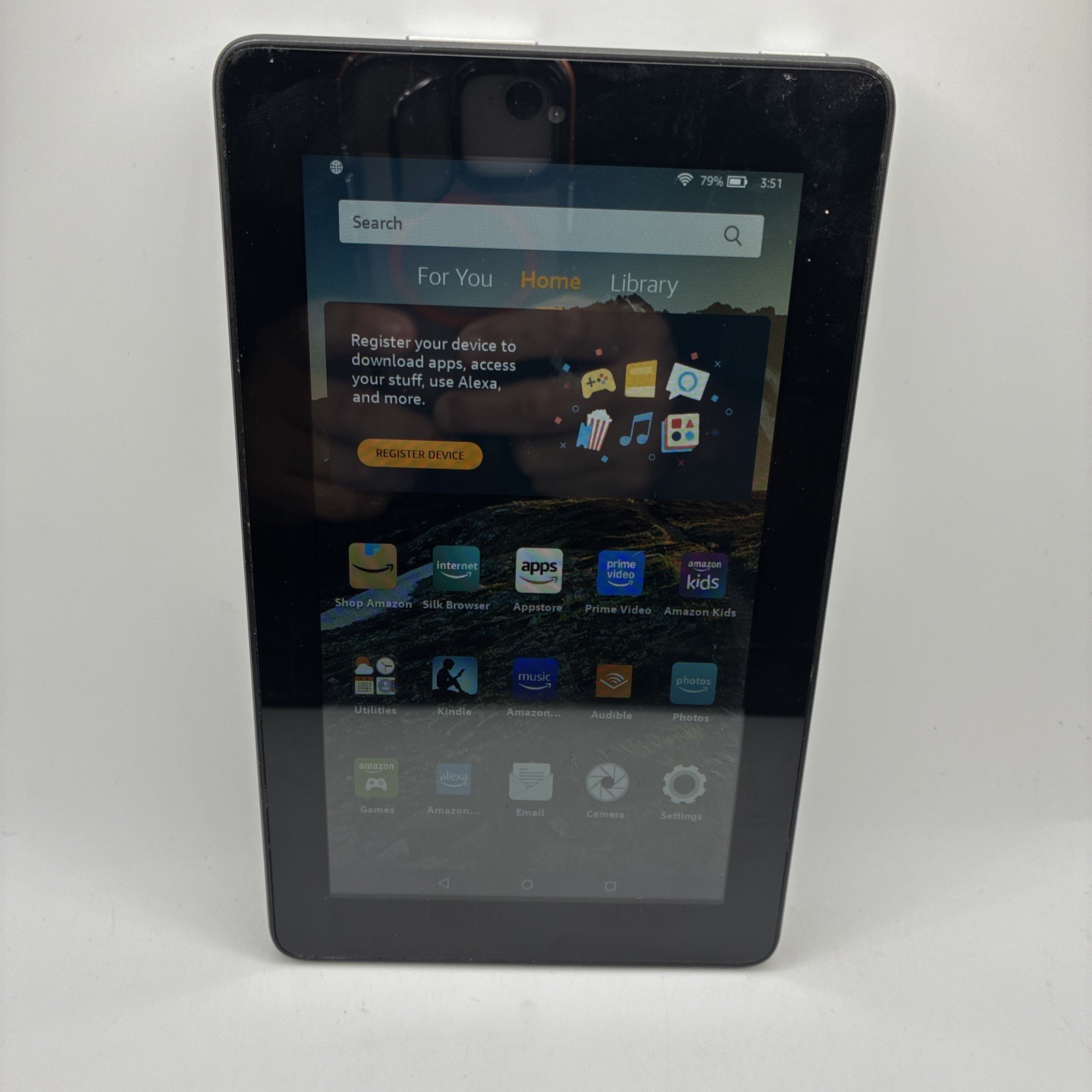 Amazon Fire Kindle Tablet 5th Gen 8 GB Model SV98LN Black Tested Fast Shipping🔥
