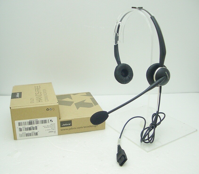 GN Netcom GN2125-NC Duo Flex Noise Canceling Headset 01-0247 for GN1200 Link 860