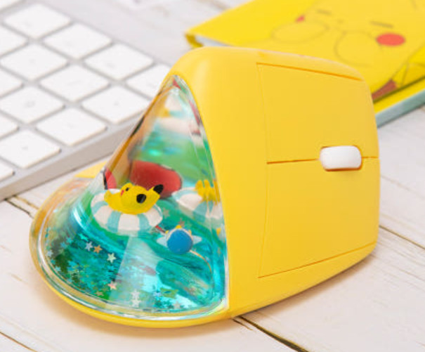 POKEMON Vertical Figure Bluetooth RF 2.4GHz Wireless Mouse Genuine / NEW