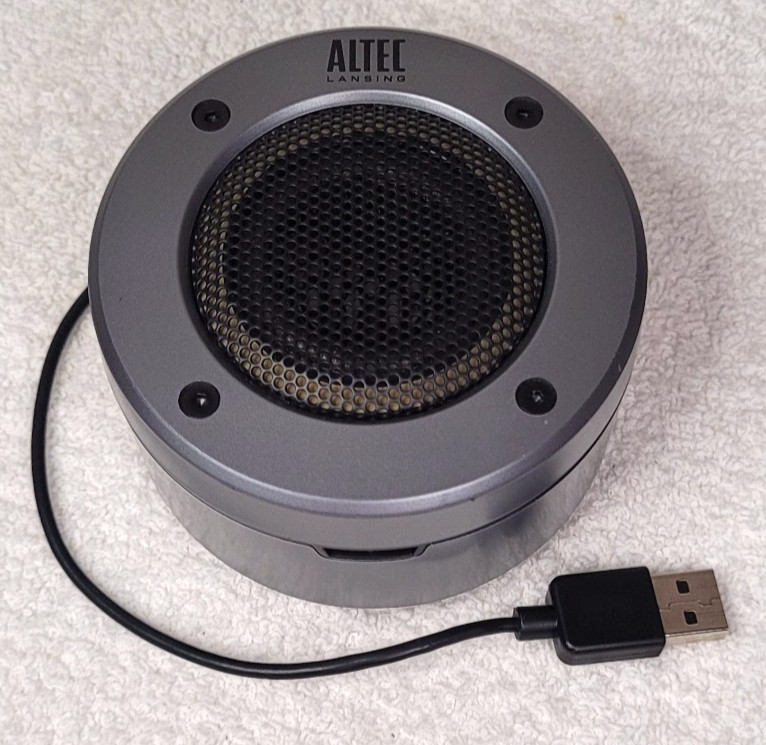 Altec Lansing IML227 Orbit USB Lite Speaker for Laptops and Netbooks