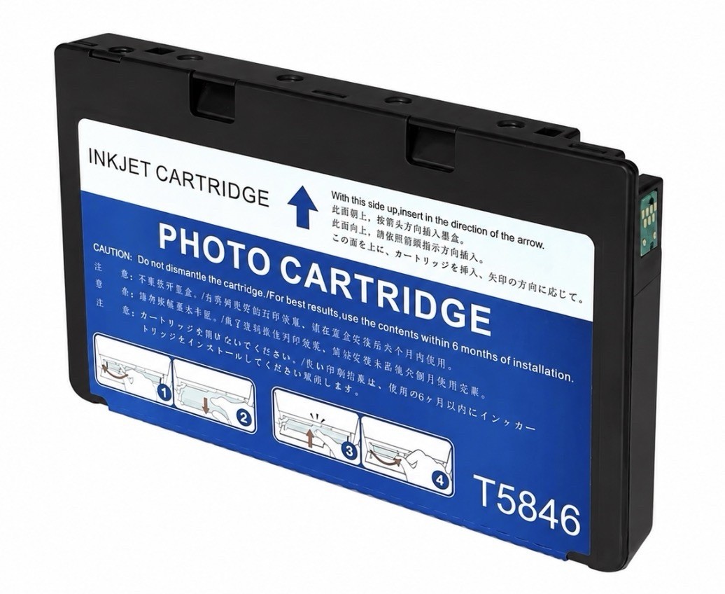 T5846 Ink Cartridge Compatible with PictureMate PM225 PM260 PM280 PM200 PM300...