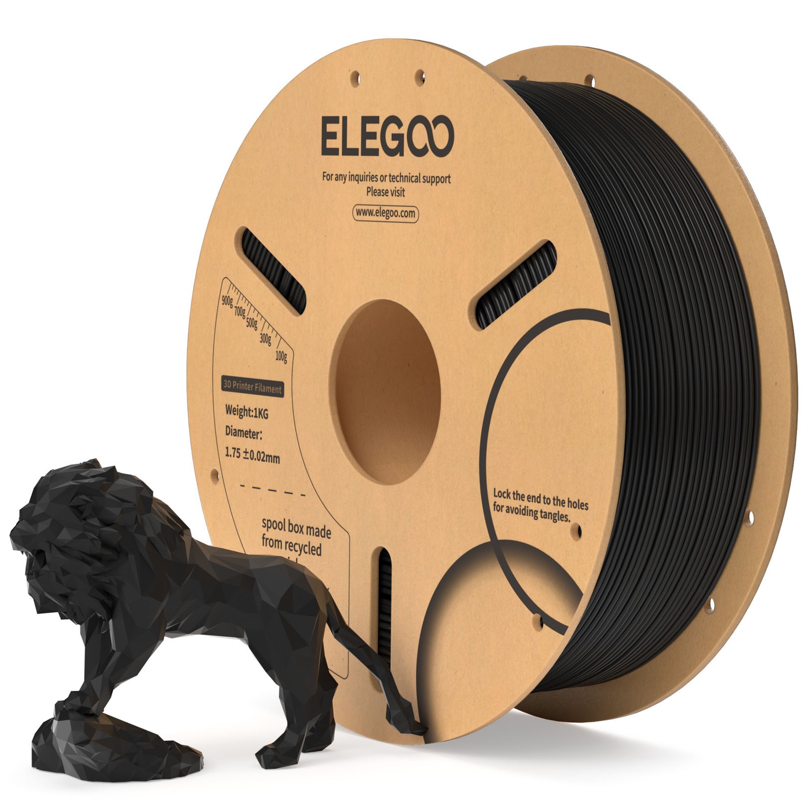 【Buy 3 Get 2 Free,Add 5】ELEGOO PLA/PLA+/Rapid PLA+/PLA Pro 3D Printer Filament