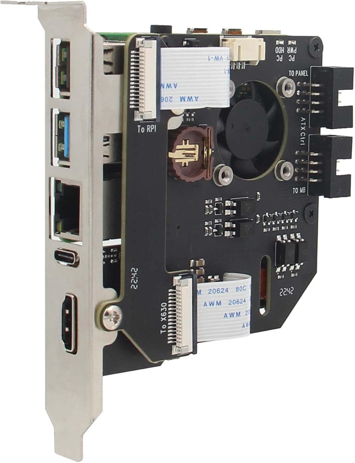 KVM-A8 Pcie Version KVM over IP Kit for Raspberry Pi 4 Model B