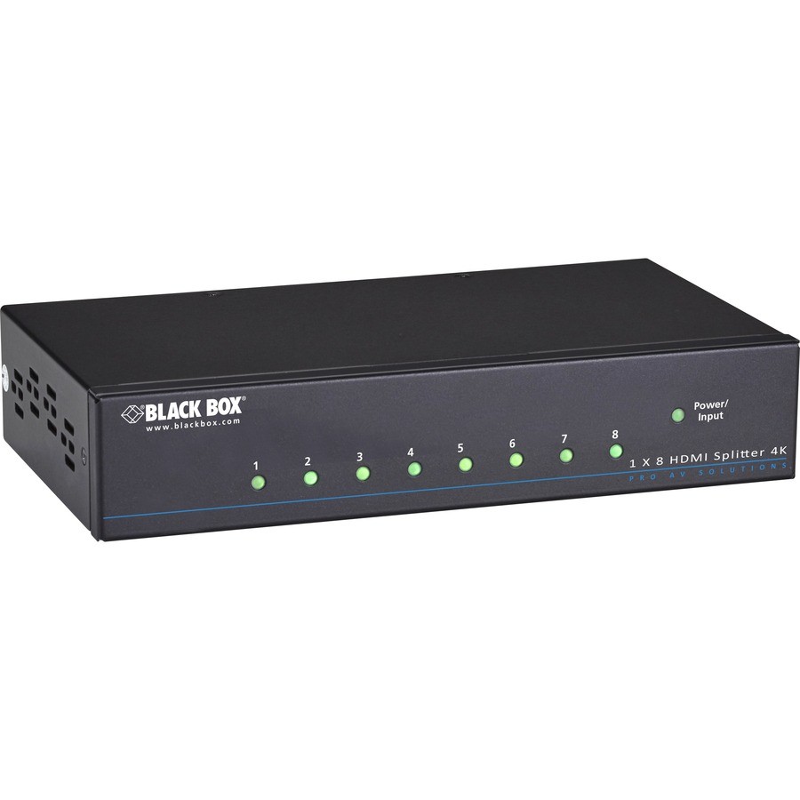 Black Box 4K HDMI Splitter 1x8