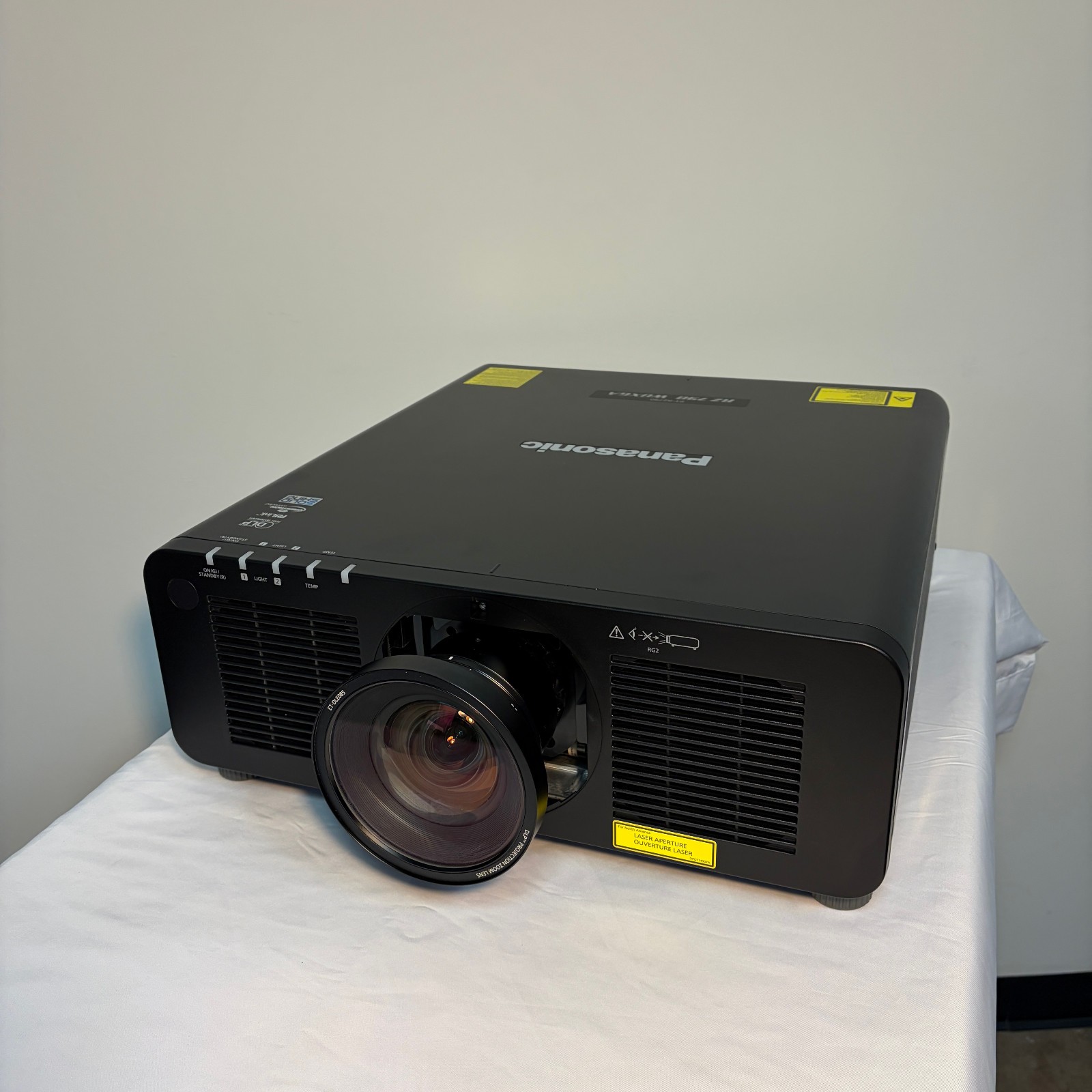 Panasonic PT-RZ790 Projector With ET-DLE085 Lens #2 (READ)