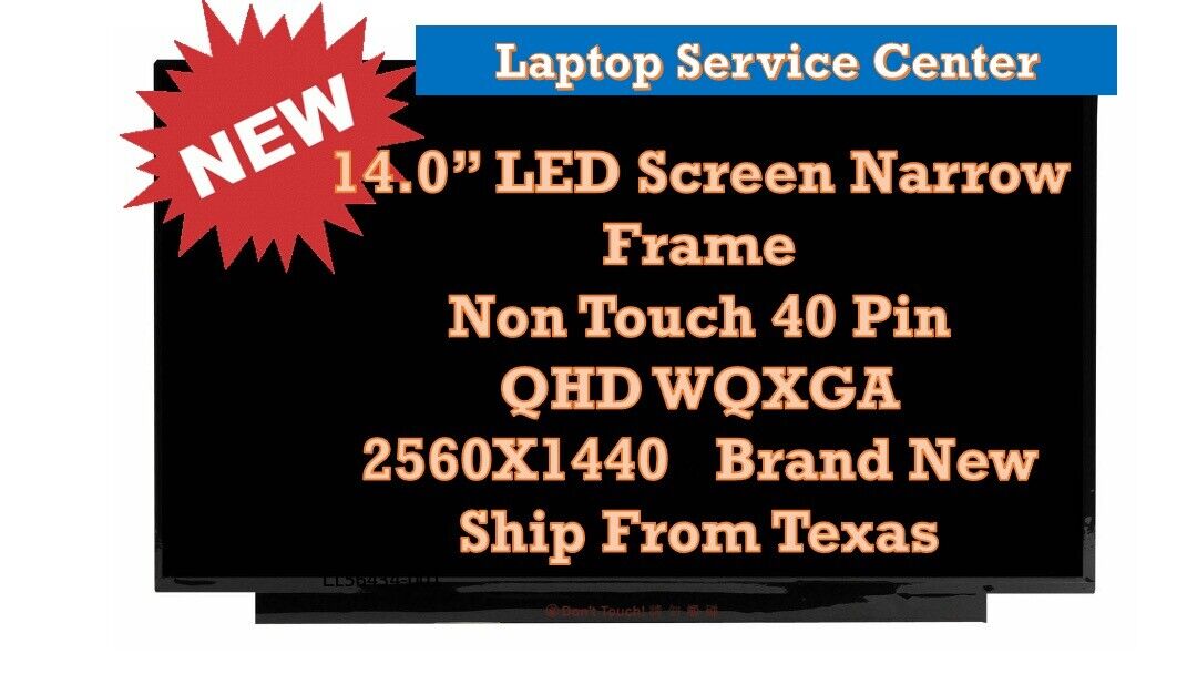 TL140ADXP01-00 TL140ADXP01 00 14.0'' 200Hz LCD Screen Panel Matrix 2560*1600 EDP