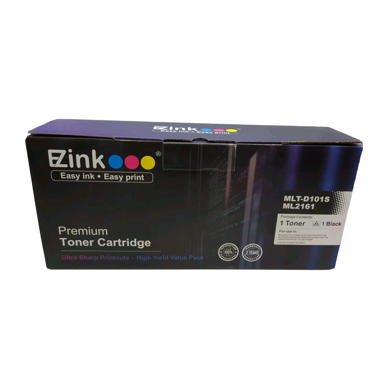 EZink Premium Toner Cartridge Black MLT-D101S; ML2161