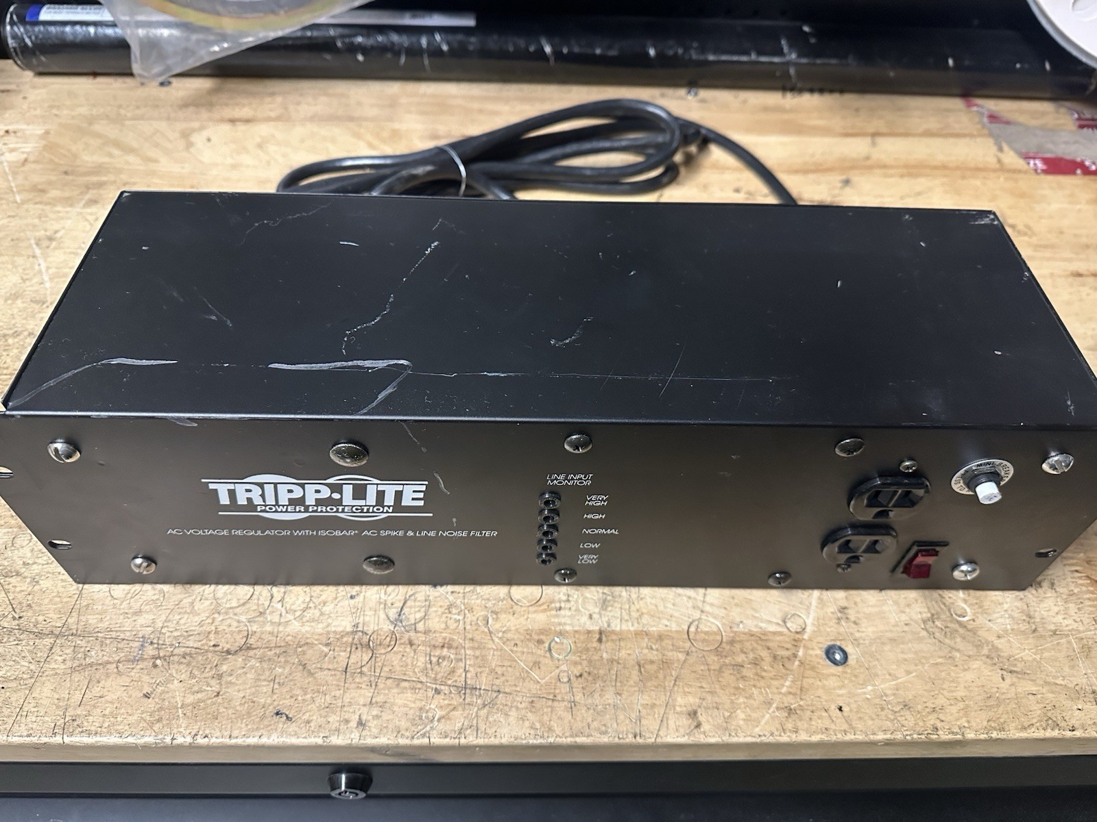 Tripp Lite 2400W Power Conditioner 120V 3U Rack-Mount