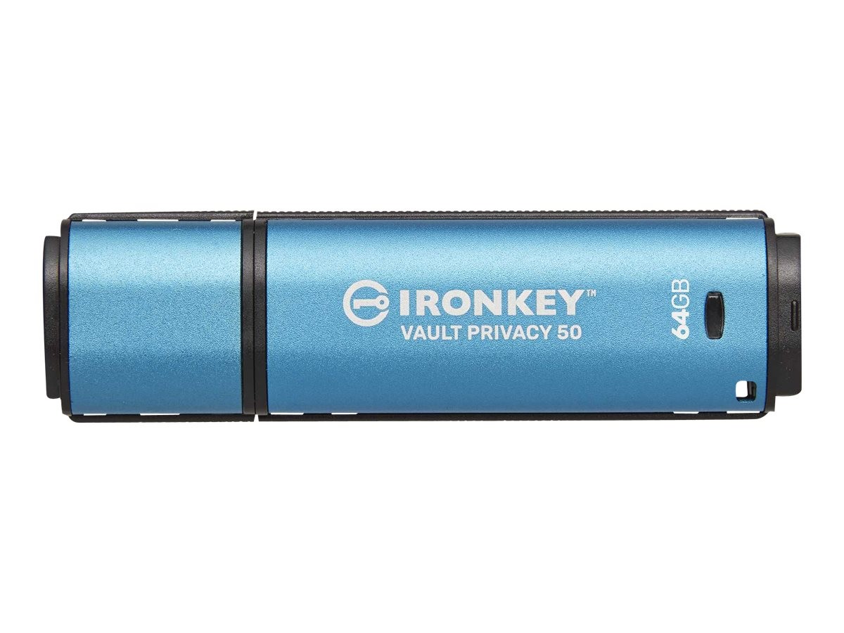 Kingston IronKey Vault Privacy 50 Series USB flash drive IKVP50/64GB