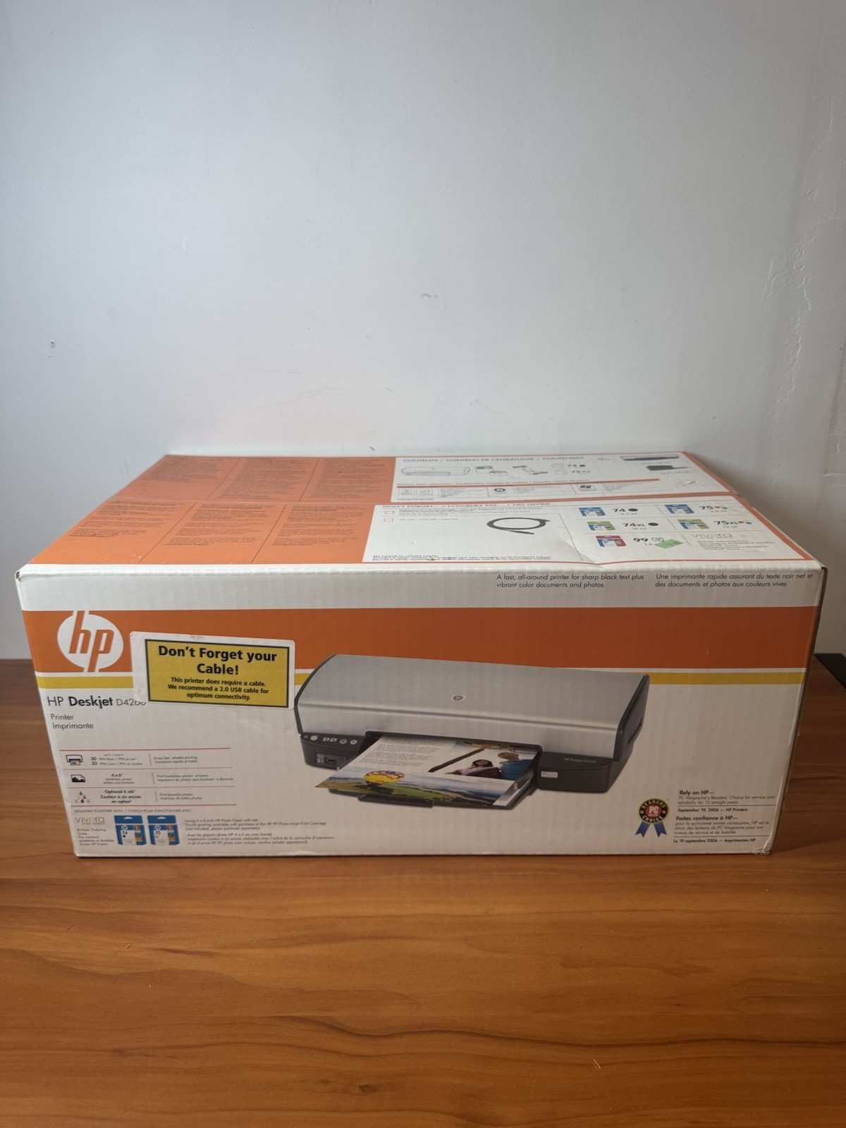 HP Deskjet D4260 Inkjet Printer NEW