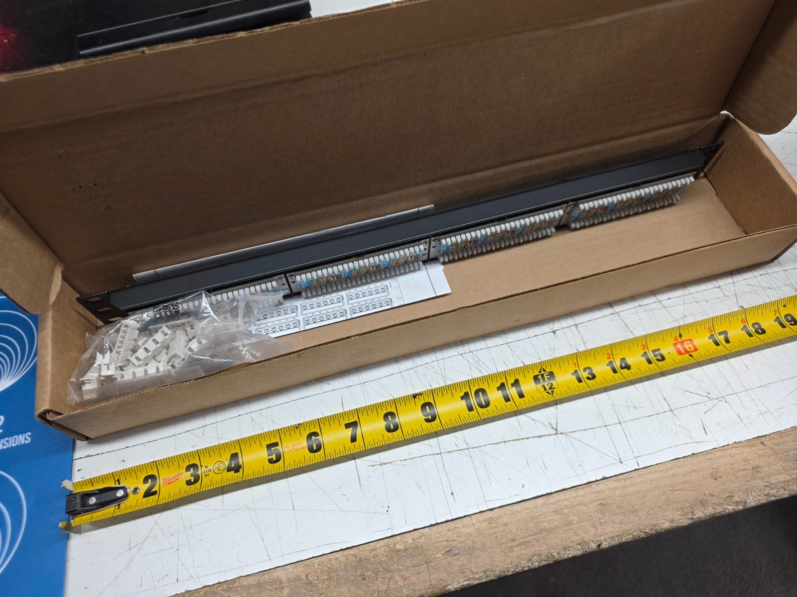 Ortronics OR-SP6U24 Replacement 24 Port TechChoice Patch Panel Brand New