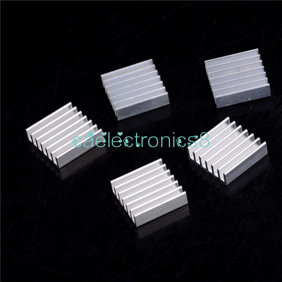 5PCS 20*20*6mm High Quality Aluminum Heat Sink for LED Power Memory Chip IC