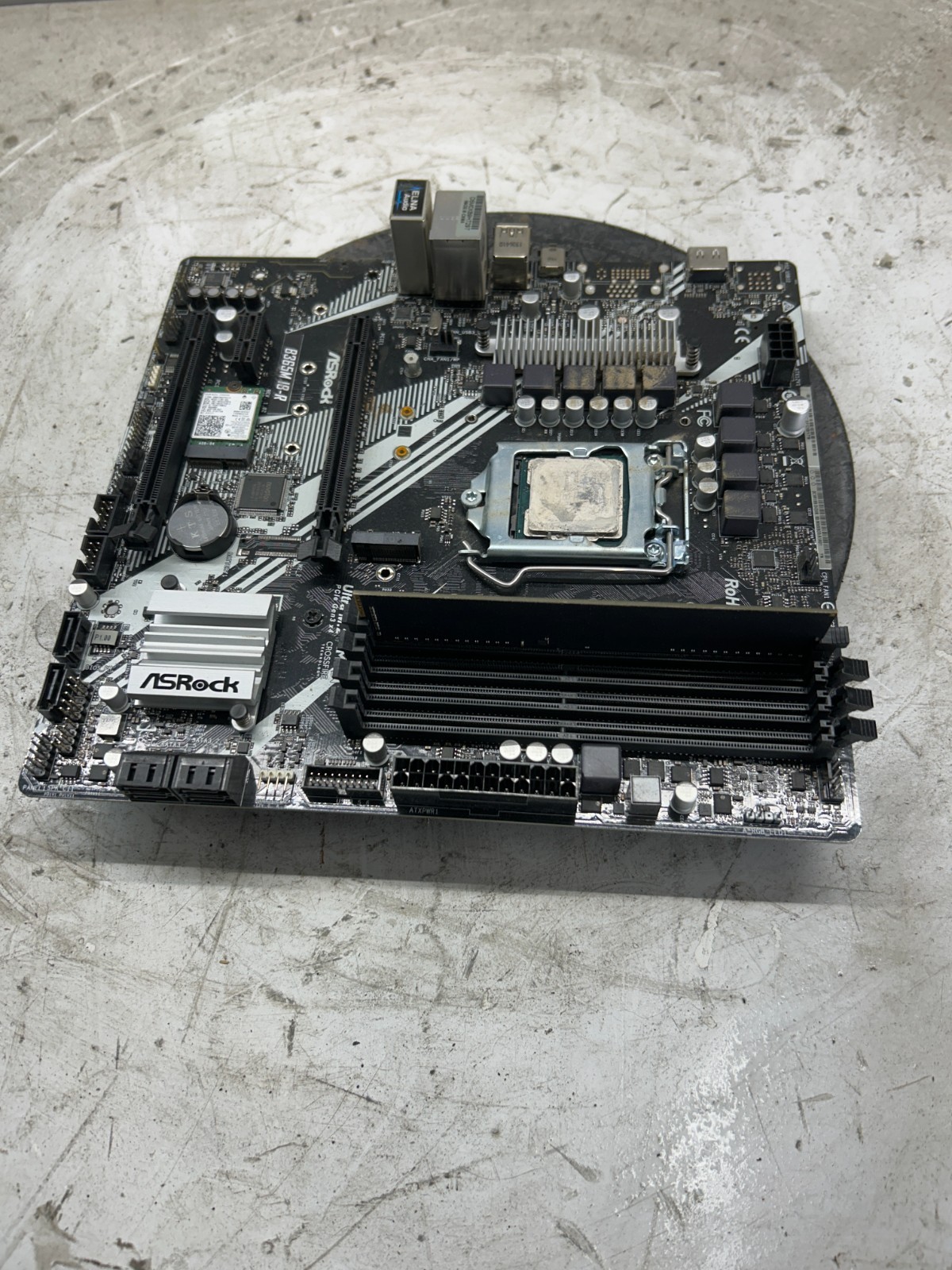 ASRock B365M IB-R Intel Core i5-9400 2.90GHz 8GB No I/O Shield