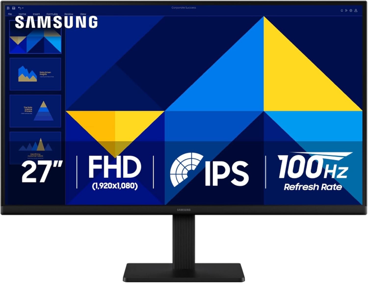 Samsung 27" S30GD 1080P 100Hz Essential IPS Display FHD Monitor with IPS Panel™