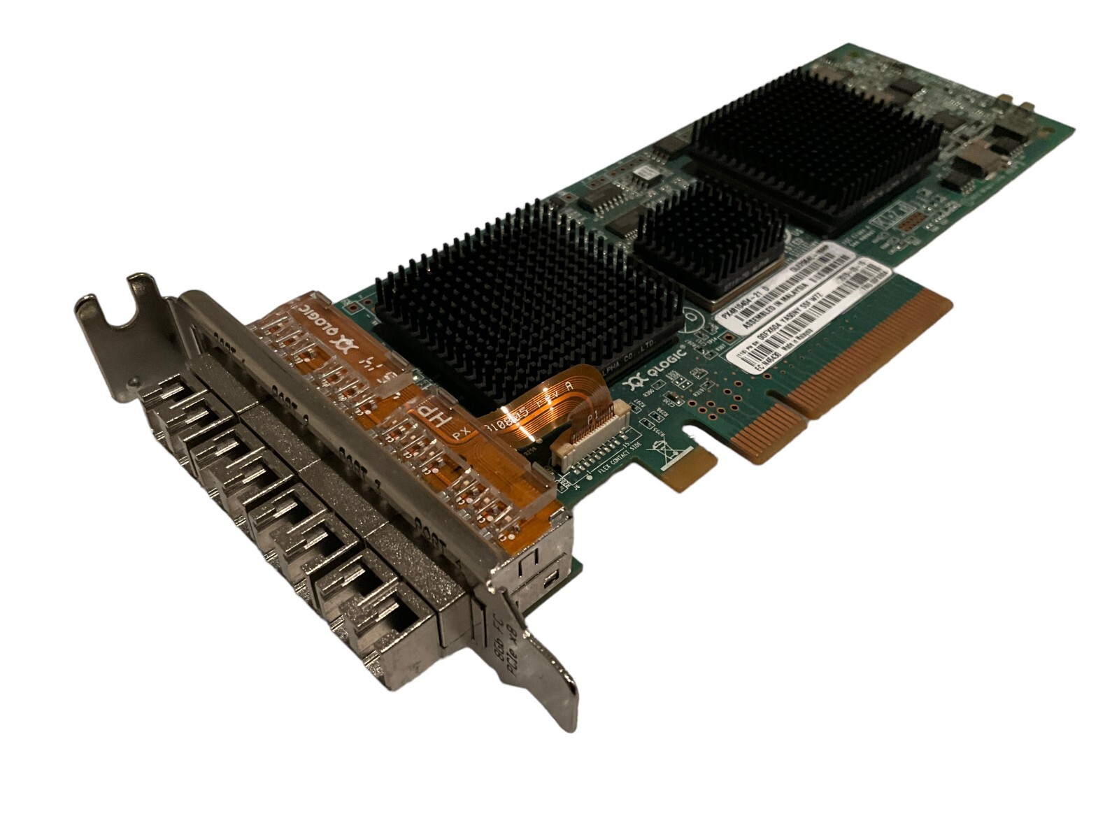 00FX604 IBM 8GB 4-Port PCIe2 Low Profile Bracket Fiber Chanel Adapter