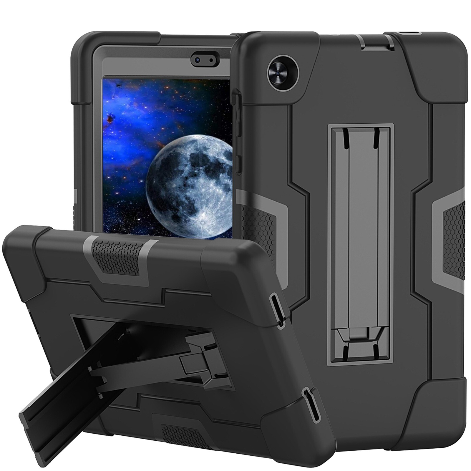 For Alcatel Joy Tab 2 2020 Model (9032Z) 8 inch Case Hybrid Rugged Sturdy Cover