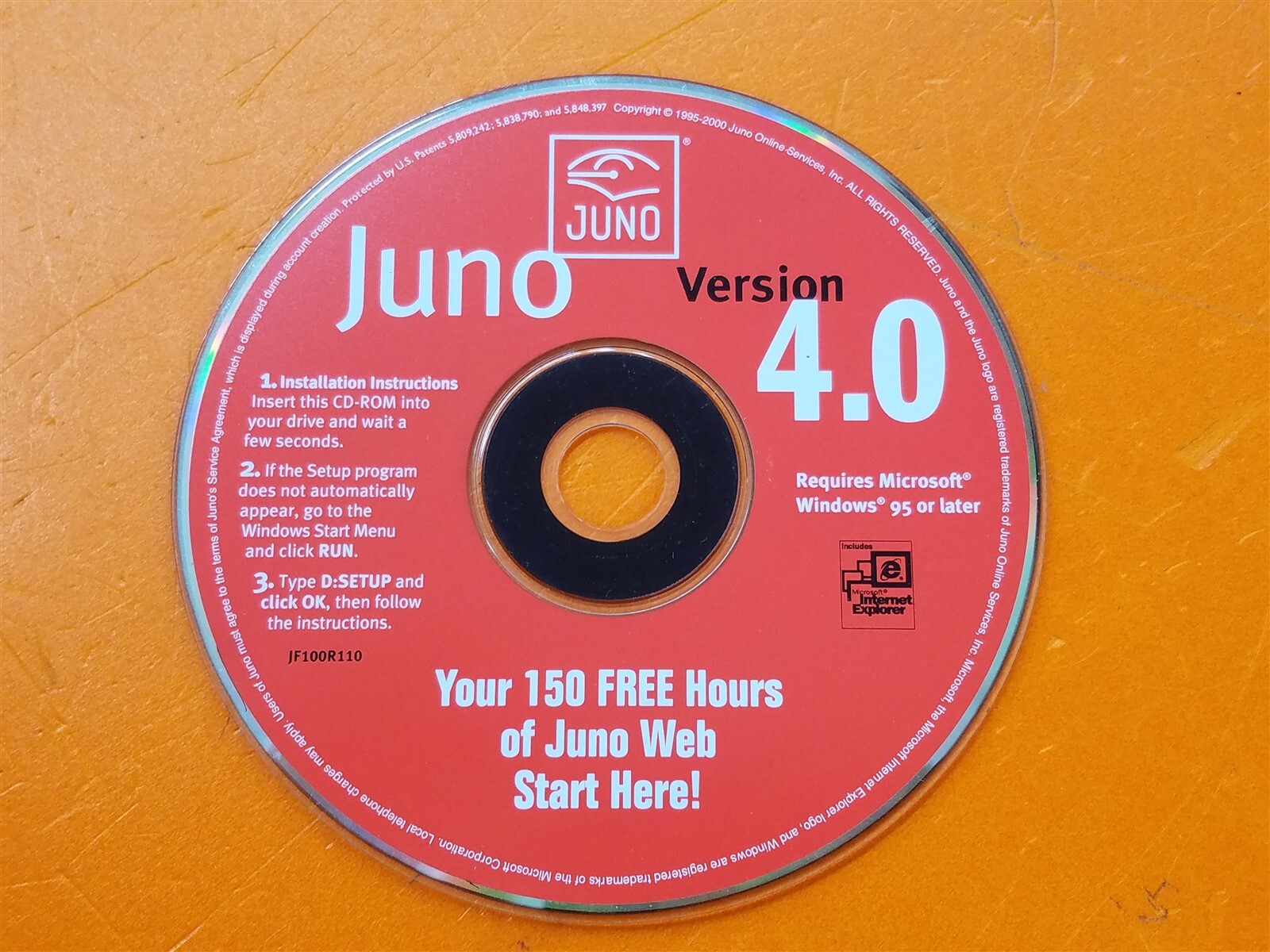 ⭐️⭐️⭐️⭐️⭐️ PC Software CD Disc Juno Version 4.0