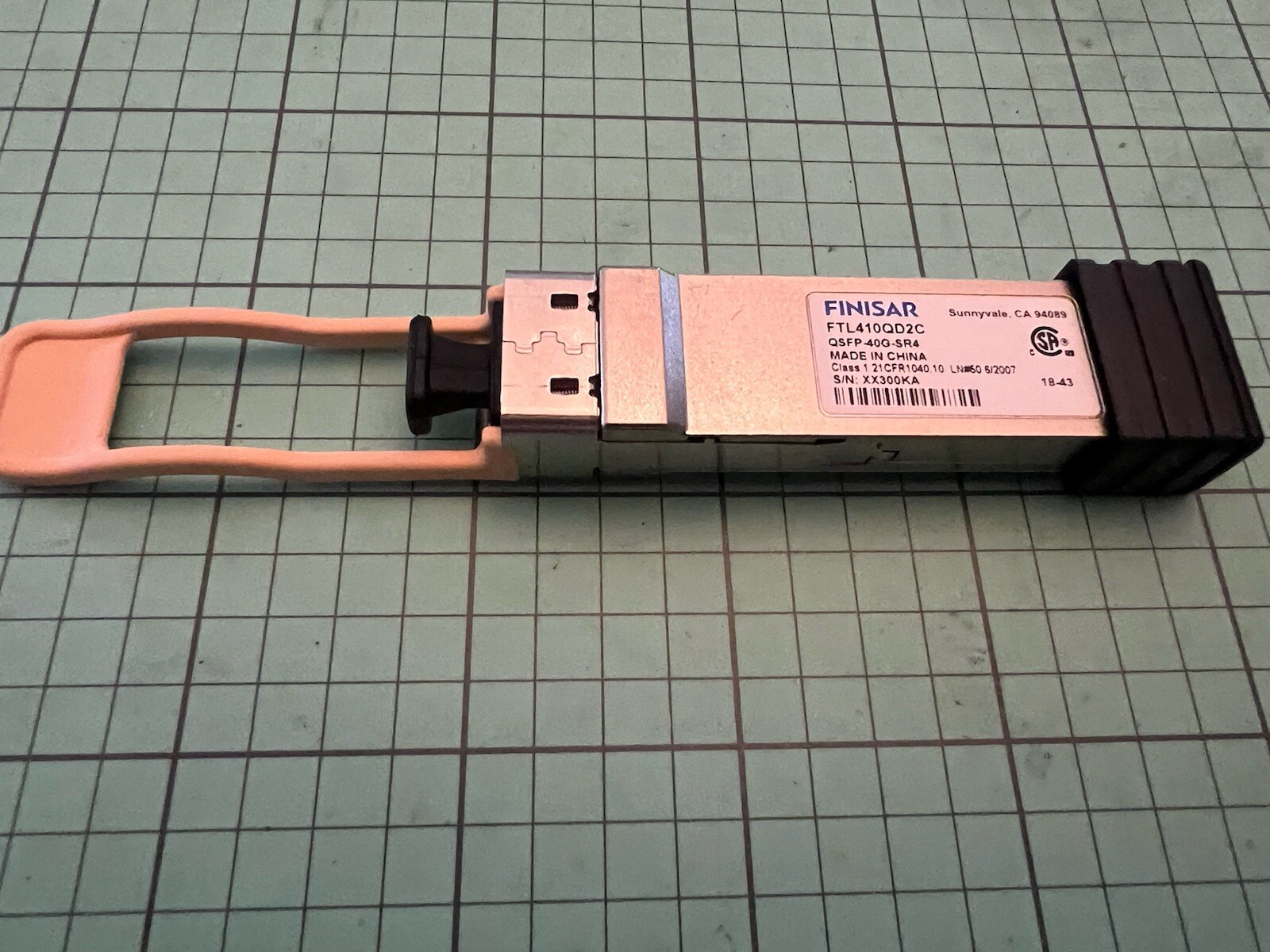 Finisar FTL410QD2C Fiber Optic Transceivers