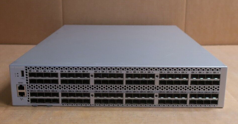 HPE SN6500B Brocade 6520 96-Port SFP 16Gb FC Switch C8R44A (72-Port Active)