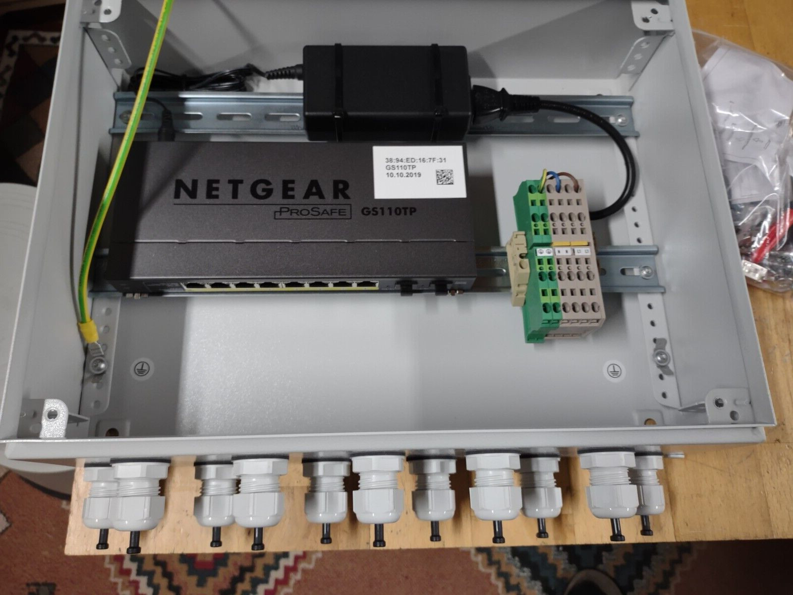 Netgear GS110TP PoE Switch in IP66 Chassis