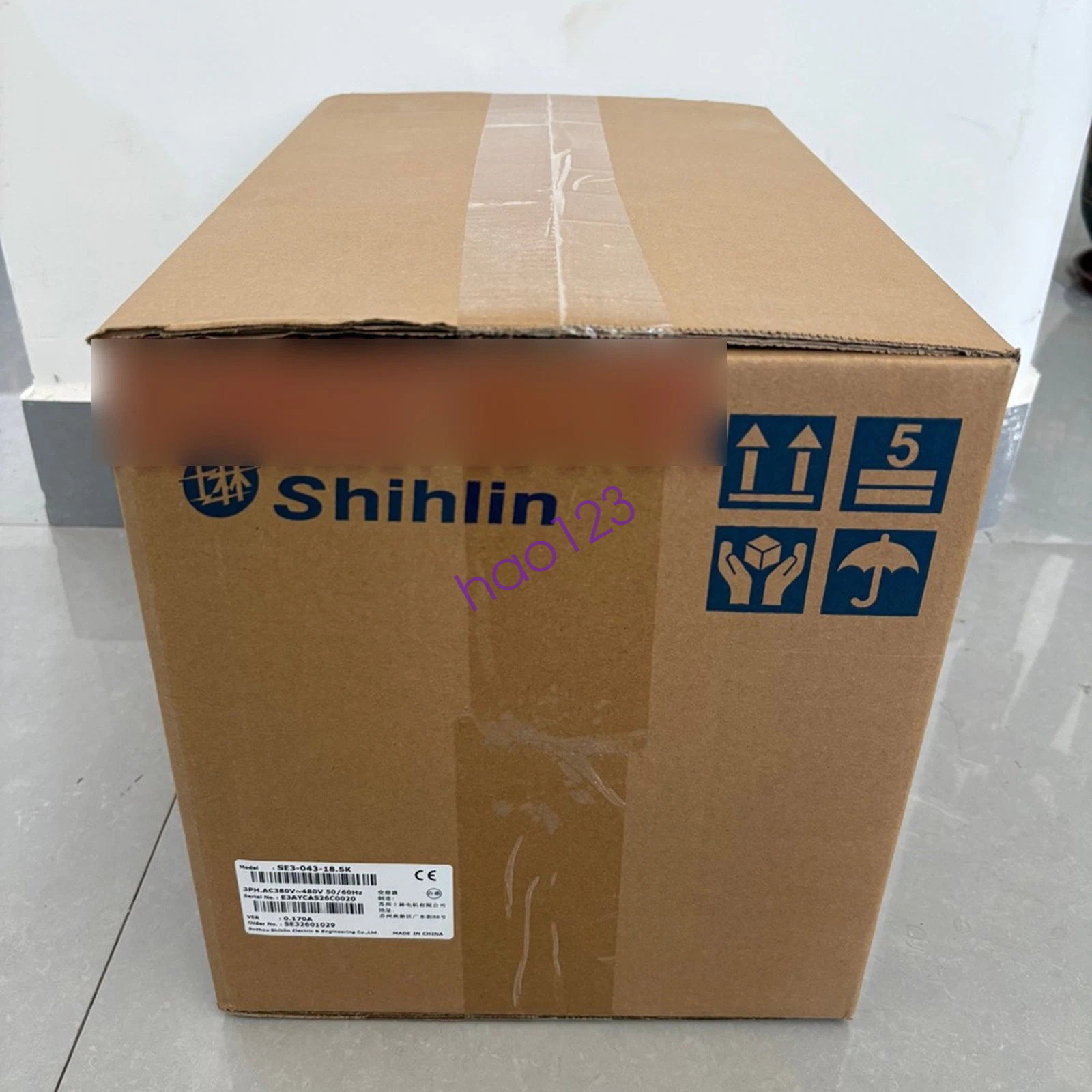 1PCS New shihlin SE3-043-18.5K Frequency converter DHL/FedEx