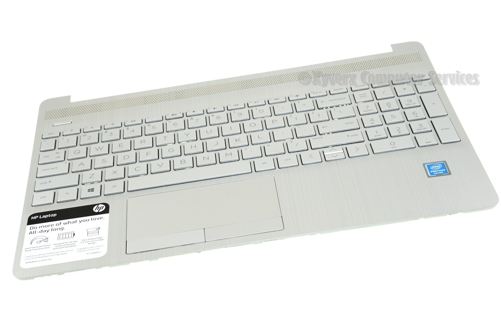 L52023-001 AP2H8000510 GENUINE HP TOP COVER W KEYBOARD 15-DW1024WM (A) (FE26)