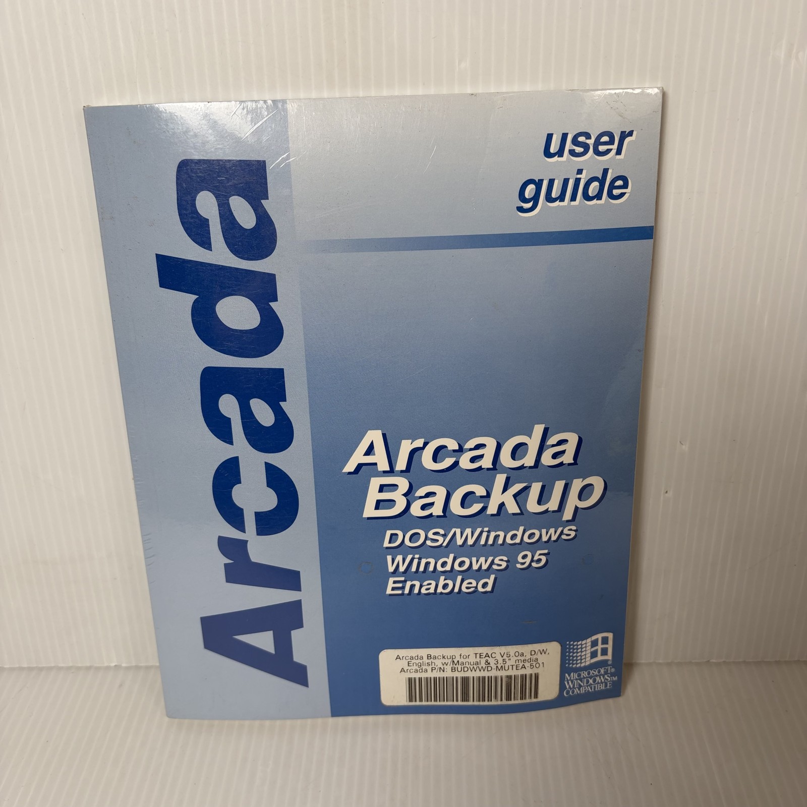 Arcada Backup for Minicartridge DOS Windows 95 Enabled TEAC V5.0a with Software