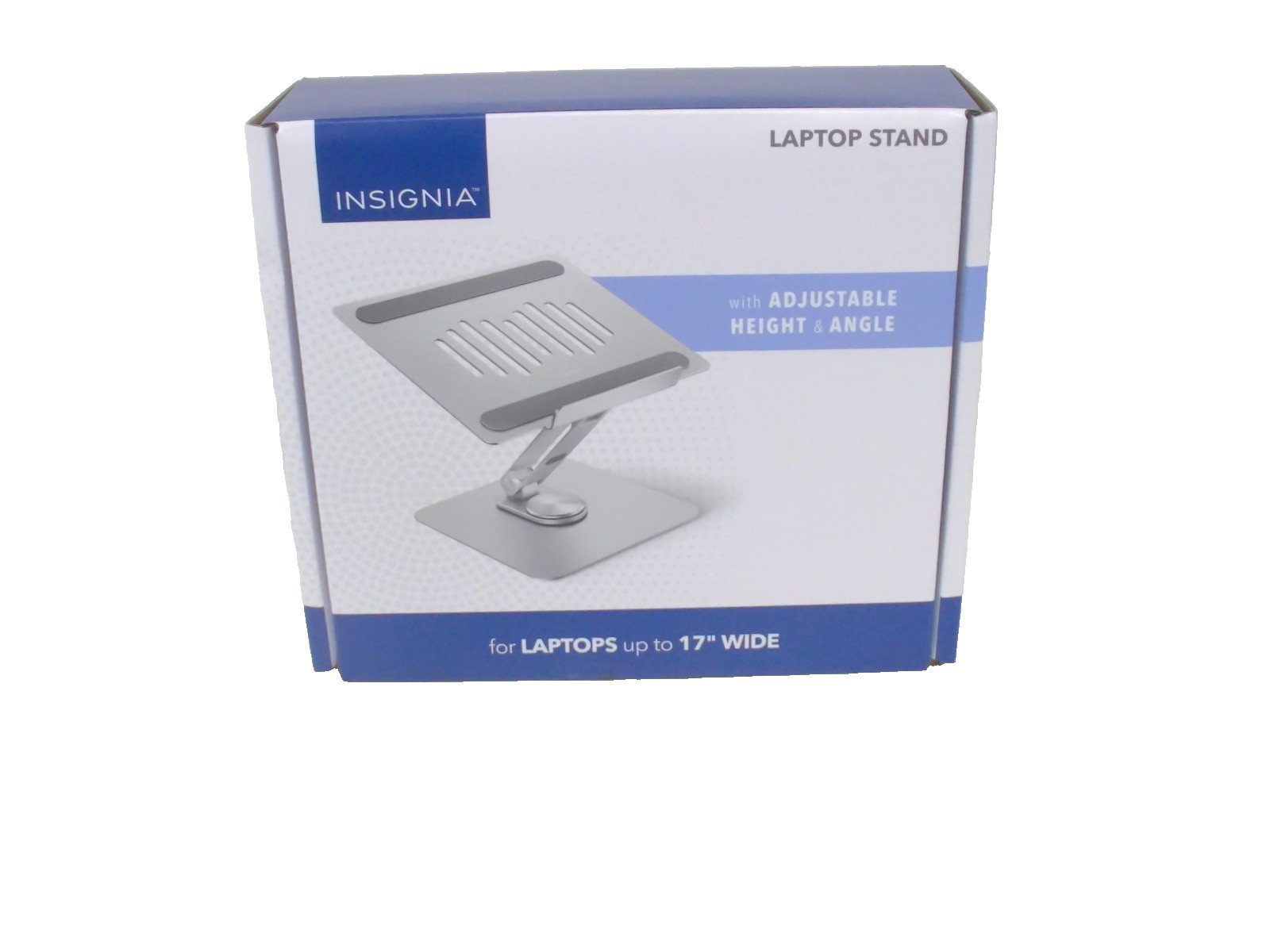 Insignia- Laptop Stand with Adjustable Height and Angle for Laptops up to 1...